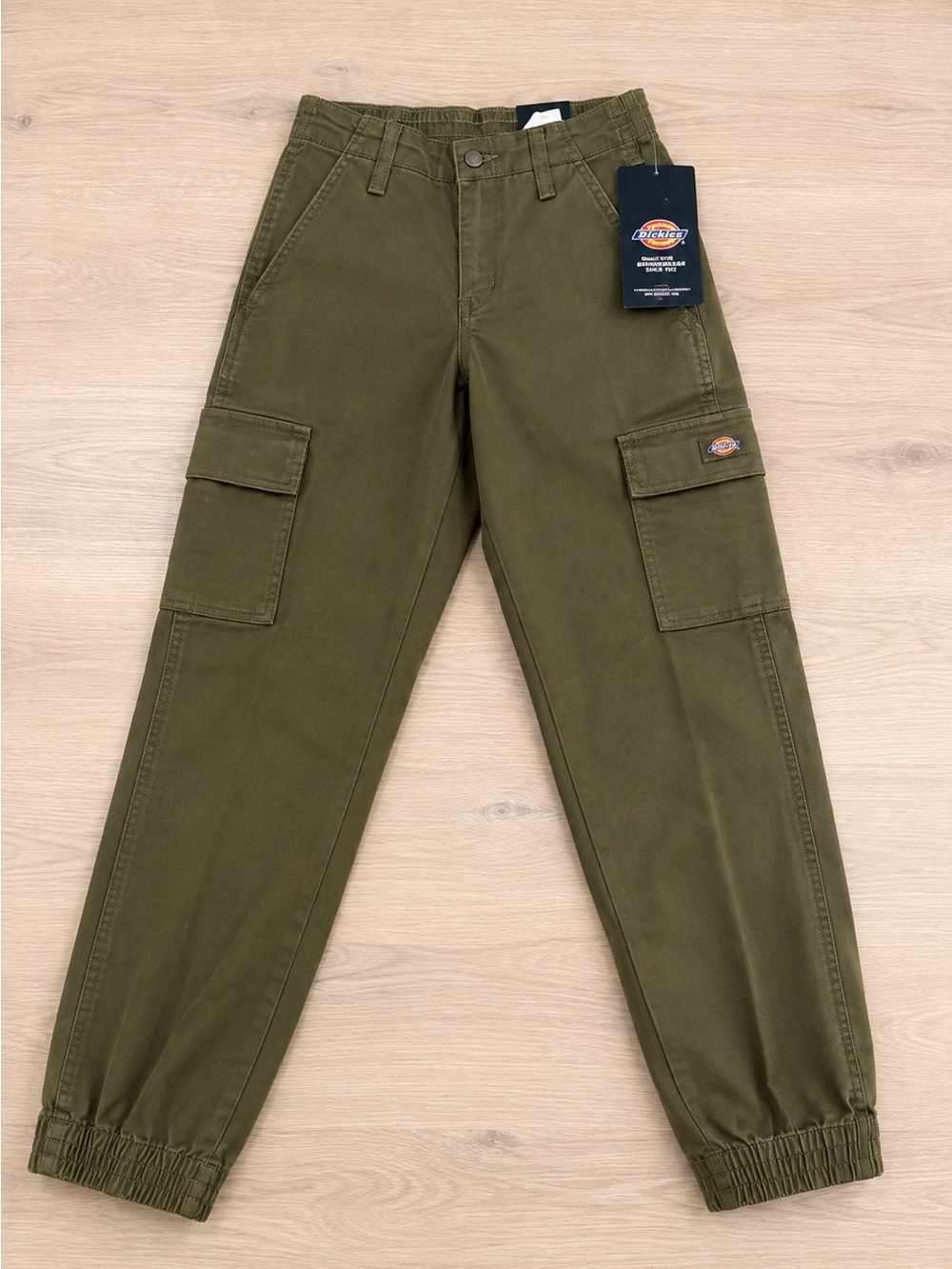 Dickies Olive Green Cargo Jogger Pants for women